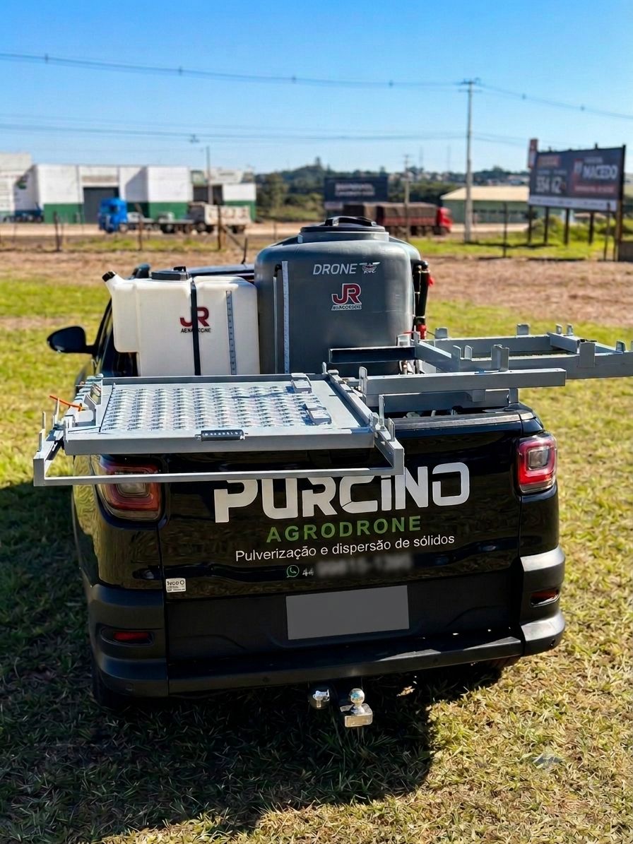 Estrutura Plenus sobre Strada com drone